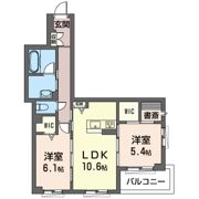 リッツ新宿の間取り画像