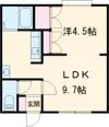 レインボーハウス沼ノ端№14の間取り画像