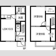 Maisonette land 次木Aの間取り画像