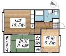 サンワロイヤル長江の間取り画像