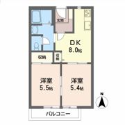 メルベイユ・パルの間取り画像