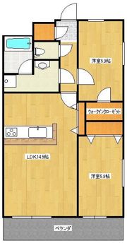 エトワール幸田の間取り画像