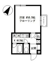 galopin（ガロパン）の間取り画像