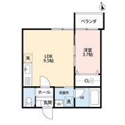 Rooms南万代の間取り画像