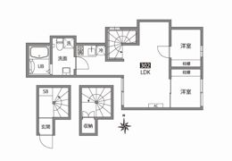 アネックスお花茶屋の間取り画像
