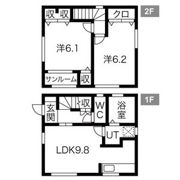 アヴニール福原の間取り画像