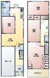 浪打町2－19戸建賃貸の間取り画像