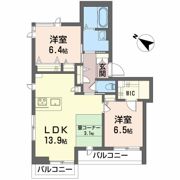 ベレオS．Kの間取り画像