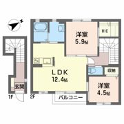 シャーメゾンイシファインCの間取り画像