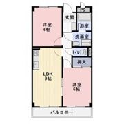 Limpiaグランドパーク早川の間取り画像