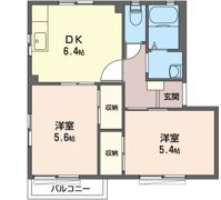 沼田ハイツGの間取り画像
