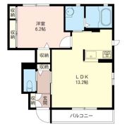 エスポワール Bの間取り画像