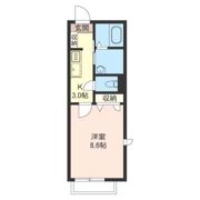 ディアコート中町の間取り画像