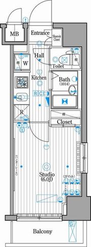 グランド・ガーラ新横浜Northの間取り画像