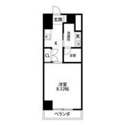 フローラ供米田の間取り画像