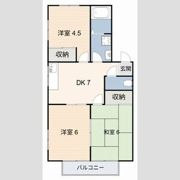 クレストコート笹山(V)の間取り画像