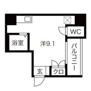 グレイス名駅北の間取り画像