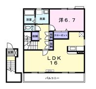ノイプリティ－の間取り画像