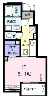 Viola（ビオラ）の間取り画像