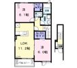 ロンコートⅡの間取り画像