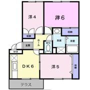 ヴィラ温井の間取り画像