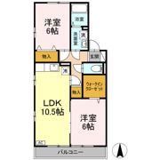 メゾンブランシェの間取り画像