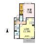 Girasole・K（ｼﾞﾗｿｰﾚｹｲ）の間取り画像
