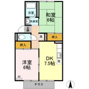 ハートハウスⅡ・Ⅲ Ⅲ棟の間取り画像