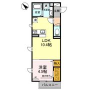 メゾン東雲の間取り画像