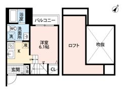 フェリーチェ井尻の間取り画像