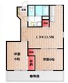 オリーブⅠの間取り画像