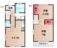 東藤江戸建ての間取り画像