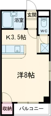 コルデソル伊倉の間取り画像