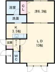 ルノンAの間取り画像