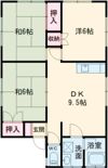久福木貸家の間取り画像