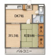 第2エステート寺田の間取り画像