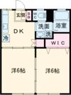 パナハイツ藤崎Aの間取り画像