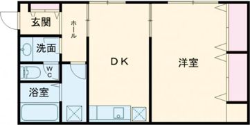 アルトゥーラ大黒B棟の間取り画像