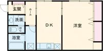 アルトゥーラ大黒B棟の間取り画像