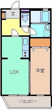 リバージュ・ワタラセの間取り画像