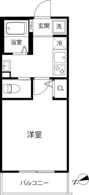 T’s Cuore三ツ境Ⅰの間取り画像