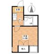 グロリアマンションの間取り画像