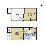 ソレイユ白旗の間取り画像