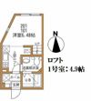 ハーミットクラブハウス三ツ境の間取り画像
