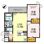 メゾン春日の間取り画像