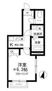 ラ・プレミールの間取り画像
