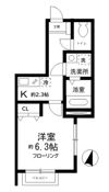 ラ・プレミールの間取り画像