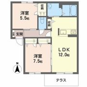 シャーメゾンロージーの間取り画像