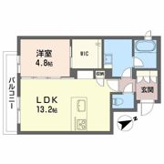 シャーメゾン リラッサIKURAの間取り画像