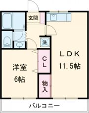 グレース 秋川の間取り画像